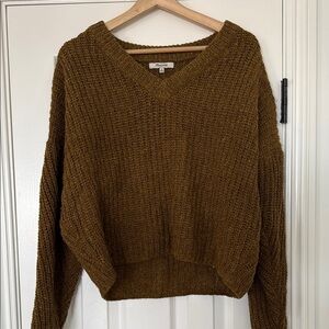 Madewell knit sweater balloon sleeves